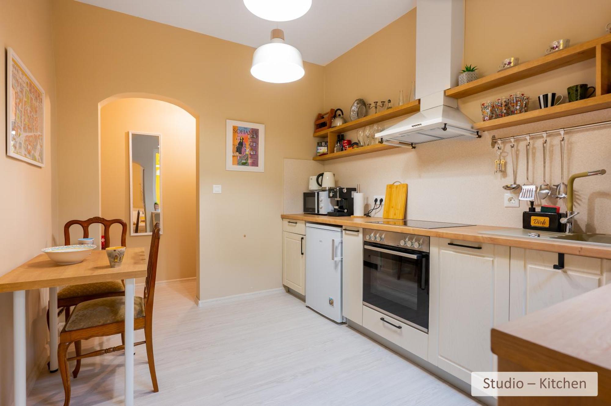 Super Central Stylish Suite & Studio With Shared Terrace By Flat Mаnager Sofia Bagian luar foto