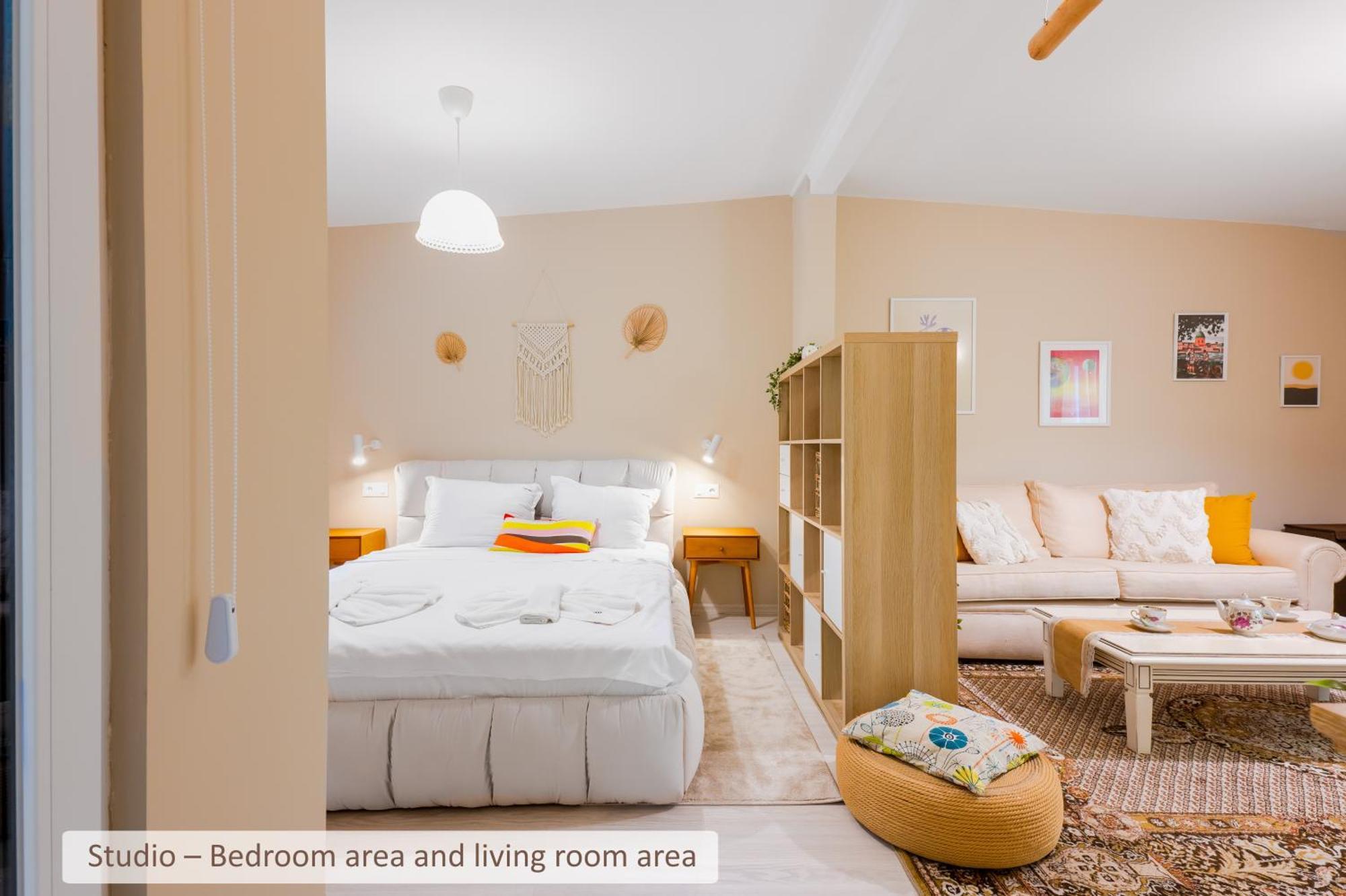 Super Central Stylish Suite & Studio With Shared Terrace By Flat Mаnager Sofia Bagian luar foto
